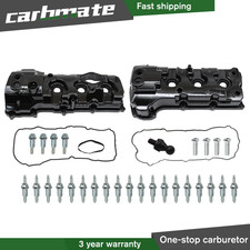 2x Lh Rh Aluminum Valve Covers For 2013-2016 Ford F-150 2015-2017 Expedition