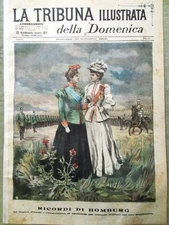 La Tribuna Illustrata September 26, 1897 Memories Homburg Huret Goat Shooting Sign