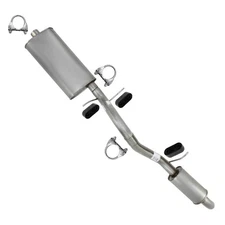 Stainless Steel Exhaust Muffler Pipe Kit fits:2007-2013 Chevrolet Avalanche 5.3L