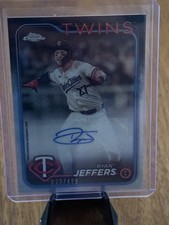 2024 Topps Chrome Update Series - Autographs Ryan Jeffers #AC-RJ Refractor /499