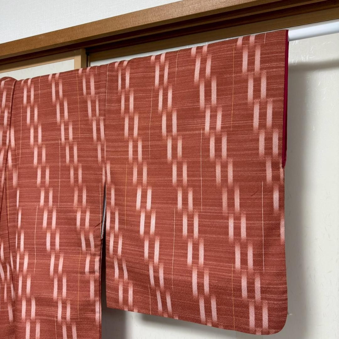 Kimono Washable Small Pattern Polyester Used Leng… - image 3