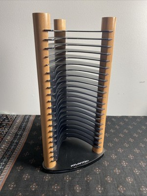 1990s Atlantic 20 CD Stackable Tower Rack Holder Organizer Retro