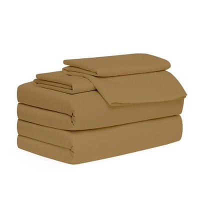 4 Pc Twin Extra Long Sheets for Dorm Bedding, 100% Egyptian Cotton, Specially...