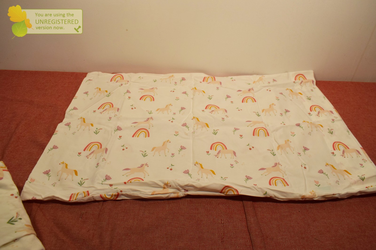 Pillowfort Full Unicorn Cotton Kids' Sheet Set 097029672 (Dirt Marks)