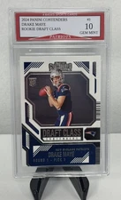 2024 Panini Contenders Drake Maye Patriots Rookie Draft Class #3 Gem Mint 10!