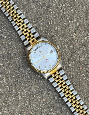 Best Vintage Ricoh Automatic 21j Puch Botton Men's Watch for sale