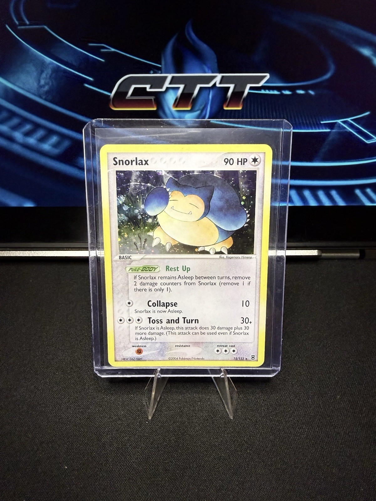 Snorlax Holo #15 FireRed & LeafGreen Pokemon TCG 2004