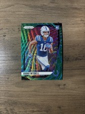 2024 Panini Prizm - Green Wave Prizm (RC) Colts #303 Adonai Mitchell