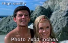 Frankie Avalon Linda Evans Beach Blanket Bingo PHOTO 11x7 inches #03