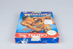 Nintendo NES *Tecmo World Wrestling* IMBALLO ORIGINALE CIB PAL B PZ-NOE +