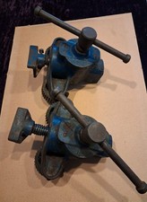 Vintage RECORD Tools 153 Flooring Floor Board Clamp - Original Blue Colour X 2