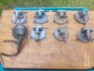 SU Float Bowl Lids x 8 used
