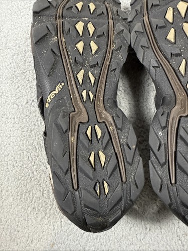 Teva Dozer Men's 13 All Terrain Trail Hiking Closed Toe Sandals Brown Fisherman - Picture 20 of 22
