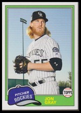 2018 Topps Archives #215 Jon Gray