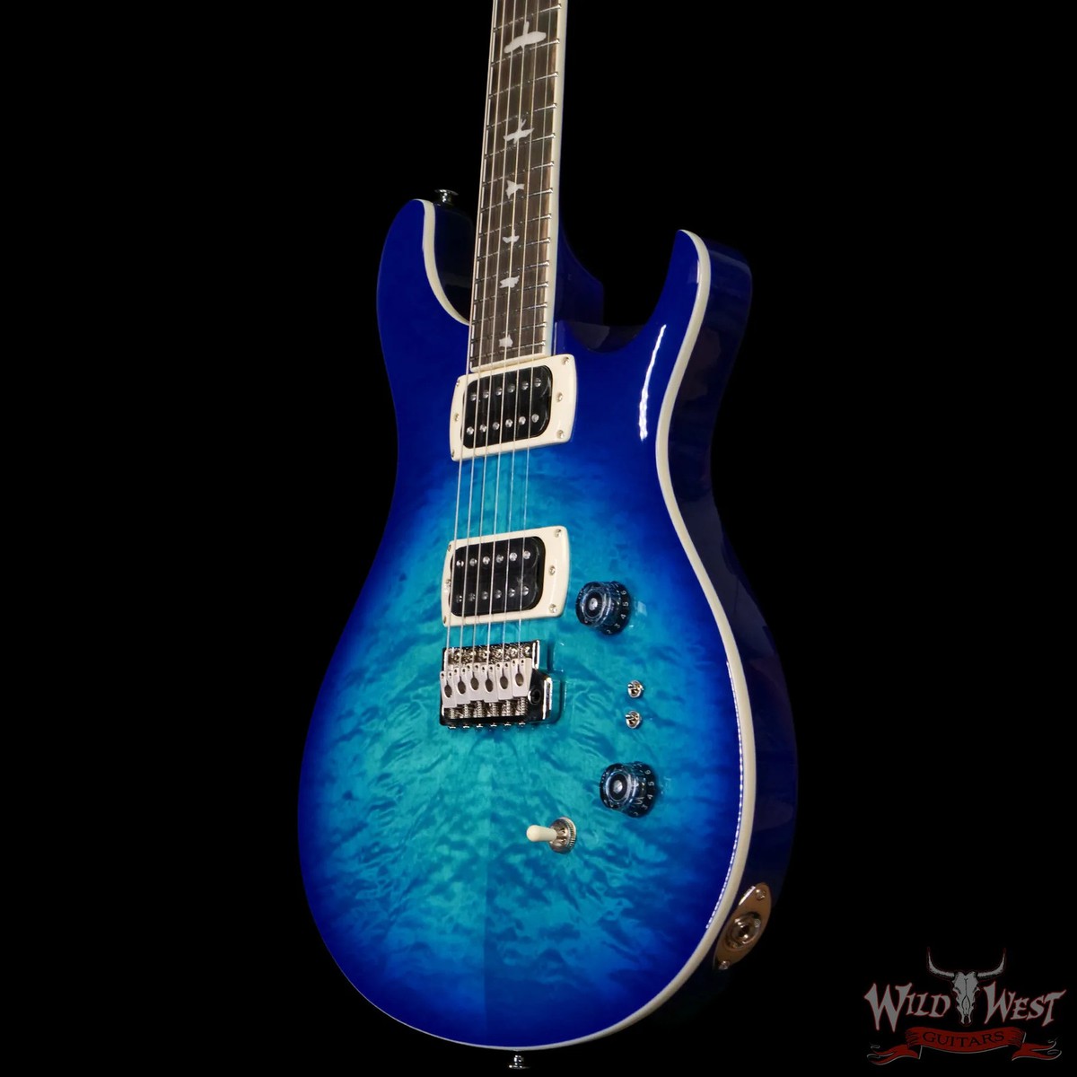 Paul Reed Smith PRS SE Custom 24-08 Quilt Lake Blue 7.70 lbs | eBay