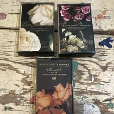 Victoria's Secret Classical Romantic 3-Cassette Lot Vol 3 6 7 Jewel Case
