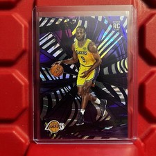 2024-25 Panini NBA Revolution Bronny James Purple Swirl /5 Color Match 118 RC