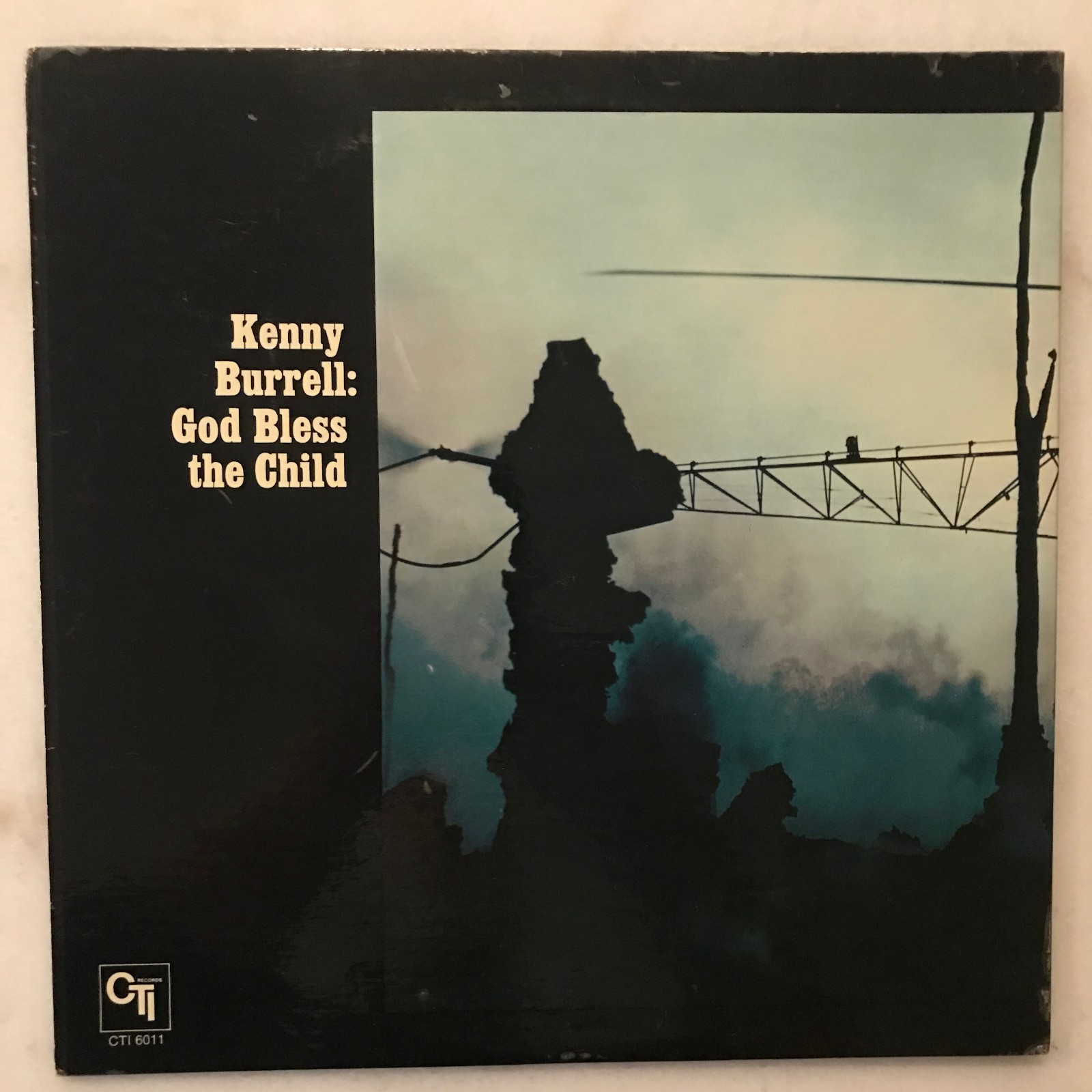 KENNY BURRELL - God Bless The Child CTI original jazz LP