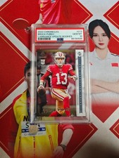 2022 Panini Chronicles Football Luminance Update Rookie Brock Purdy PSA 10