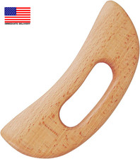 Lymphatic Drainage Massager, Wooden Gua Sha Tool for Body, Manual Massage Scrape