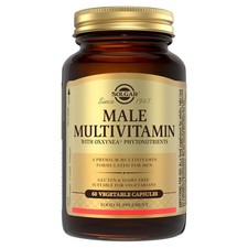 Solgar Male Multivitamin 60 Capsules for Overall Wellbeing