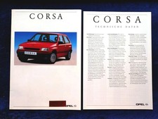Opel Corsa brochure 3.1992 als…
