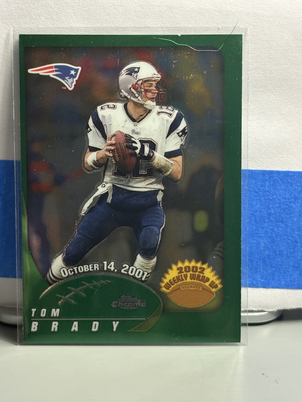 2002 Topps Chrome #150 Tom Brady
