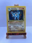Pokémon TCG Base Set Unlimited MACHAMP Holo 8/102 Swirl
