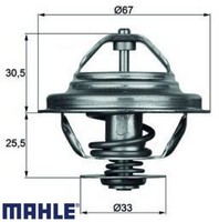 Mahle TX2780D Thermostat FüR KüHlmittel Thermostat KüHlmittel