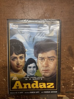 Andaaz - Rajesh Khanna , Shammi Kapoor , Hema Malini [Dvd] (1971)