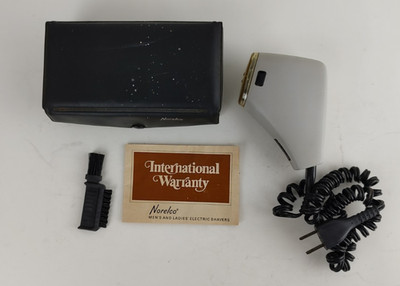 Vtg Norelco Speed Razor Doubleheader Men s Electric Shaver Used Works