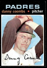 1971 Topps Danny Coombs San Diego Padres #126