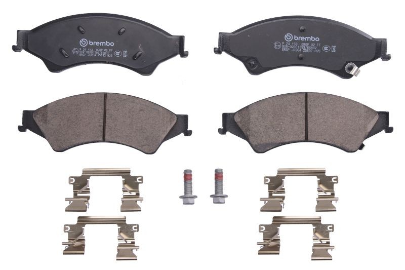 Für BREMBO P 24 153 Brake Pad Set, Disc Brake - Bild 6