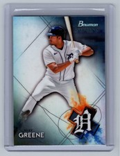 2021 Bowman Sterling RILEY GREENE Prospect Chrome #BSP-2 Tigers