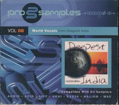 India Beats & Vocal Samples Vol. 8! 2-Disc PC CD-ROM create music loops mix 2002