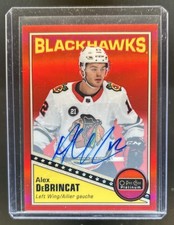 2020-21 O-Pee-Chee Platinum Alex DeBrincat 2019-20 Update Auto/- Blackhawks