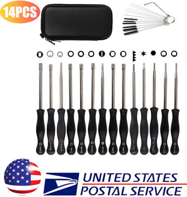 #ad 14pcs Carburetor Adjustment Carb Tune up Adjusting 2 Cycle Engine Tool Kit LOT $16.25