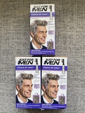 3 Pack Just For Men Touch of Gray Hair Color, Light Brown T-25 W/ Applicator