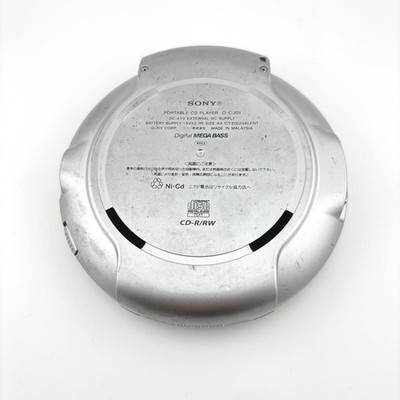 Sony D-CJ01 Silver Portable CD Walkman Music Player Mp3 Good | eBay