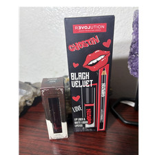 Image of Makeup Revolution Ghostin Black Velvet Lip Liner & Matte Liquid Lipstick