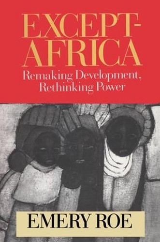 Except-Africa by Emery Roe - 9781138509924