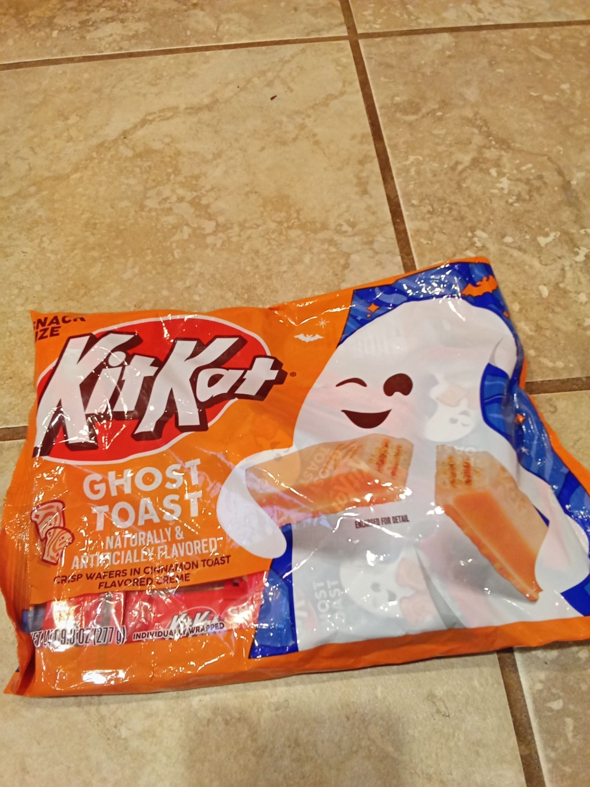 Kit Kat GHOST TOAST Crisp Wafers Cinnamon Toast Creme Limited Edition BB 05/2026