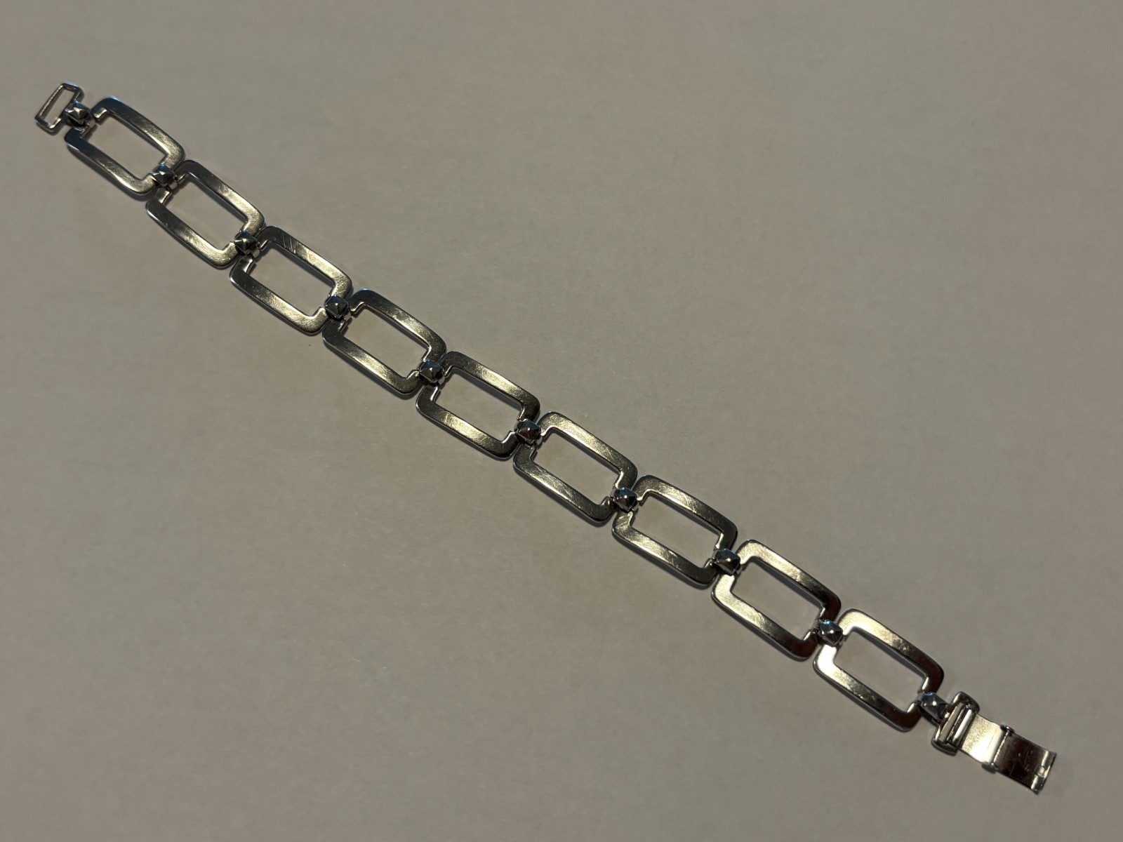 Sterling Silver Bracelet Rectangular - image 6