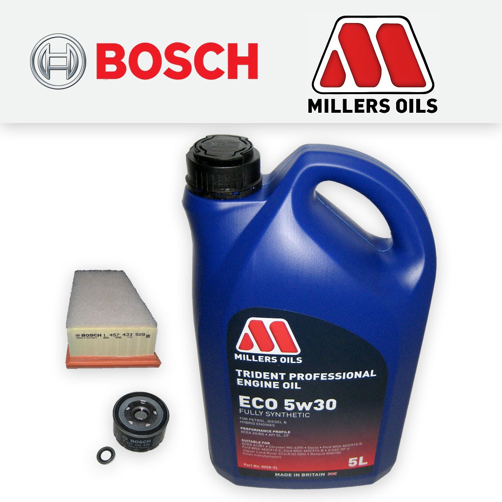 SERVICE KIT for RENAULT CLIO MK2 1.4 16V OIL AIR FILTERS +5w30 OIL (2000-2005)