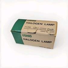 USHIO, HALOGEN LAMP, JCD 120V 600 W DYS. NEW OLD STOCK.