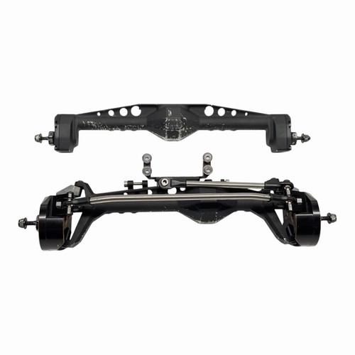 Vanquish Black Aluminum Capra F9 Front & Rear Crawler Axles W Treal Brass #18565
