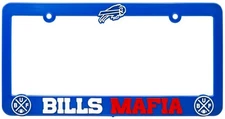 Bills Mafia 3D Raised License Plate Frame | 1 Pack Car License Plate Cover
