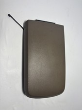 06-10 Ford Explorer Center Console Lid Armrest Medium Camel Beige Vinyl Oem
