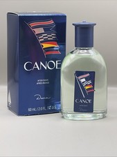 Vintage Canoe by Dana Men After Shave Splash 60 mL 2.0 Fl Oz Made in USA NIB