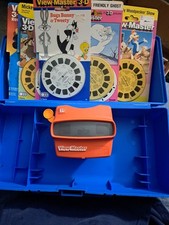 View Master , In Collecters Case, And With 8 Sealed Slides